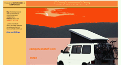 Desktop Screenshot of campervanstuff.com