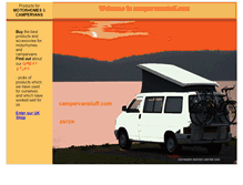Tablet Screenshot of campervanstuff.com